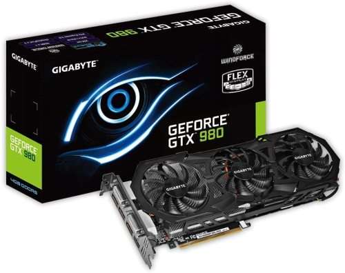 Gigabyte NVIDIA GeForce GTX 980 with WINDFORCE 4GB OC