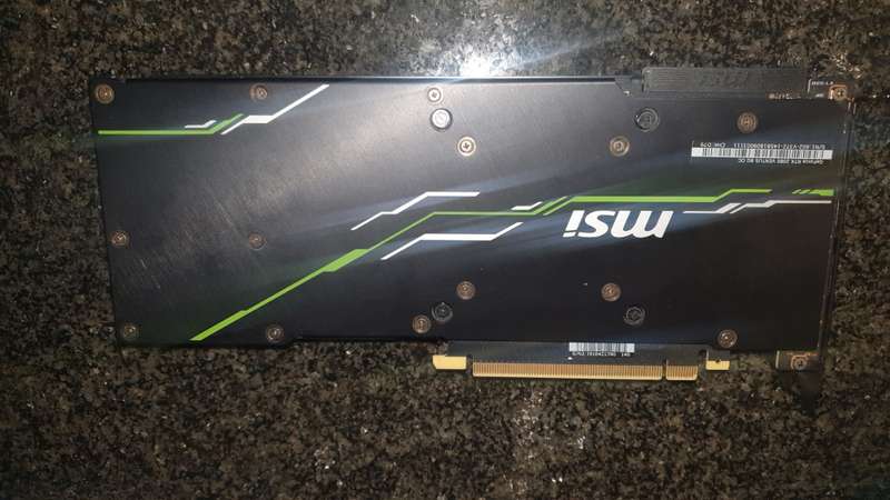 Nvidia Geforce RTX 2080 Ventus 8GB GDDR6 OC Edition