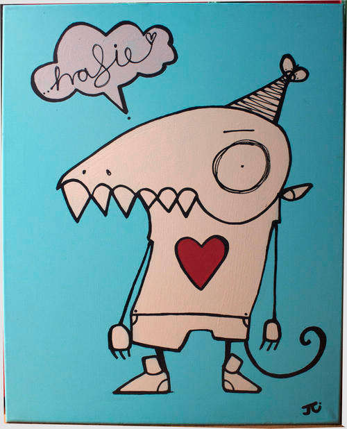 Cute Happy Monster