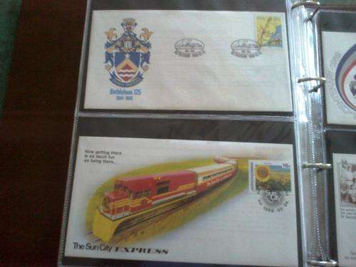 68 COMMEMORATIVE COVERS INCLUDES ALBUM 1985 -89. SEE SCANS & ALL ITEMS. CLEAN LOT.