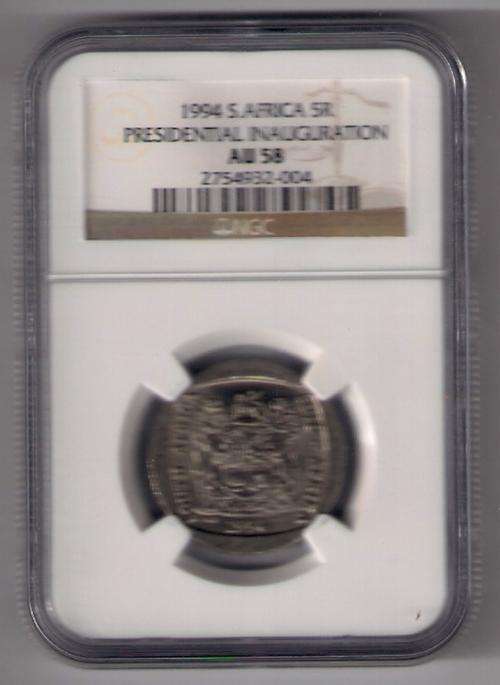 1994 INAUGURATION GRADED AU 58 AS PER SCAN