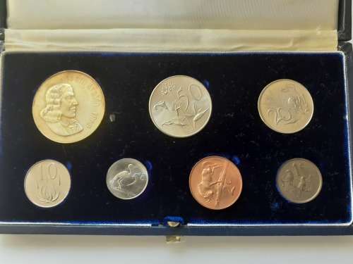 1965 PROOF COIN SET in S.A. Mint box