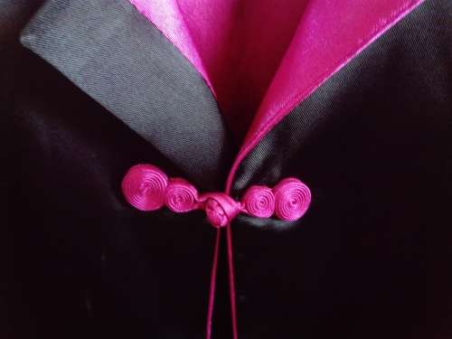 Silk embroidered Jacket