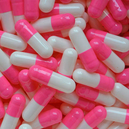 SALE!!! 500 x Empty Gelatin Capsule Size 3 Pink/White (Kosher/ Halal)