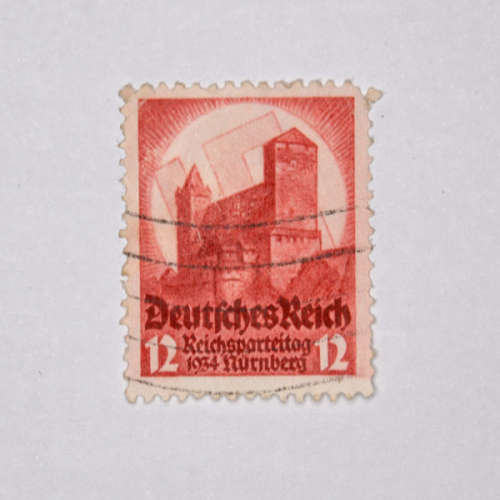 German Empire - 1934 Nurnberger - 12Pfg - Carmine