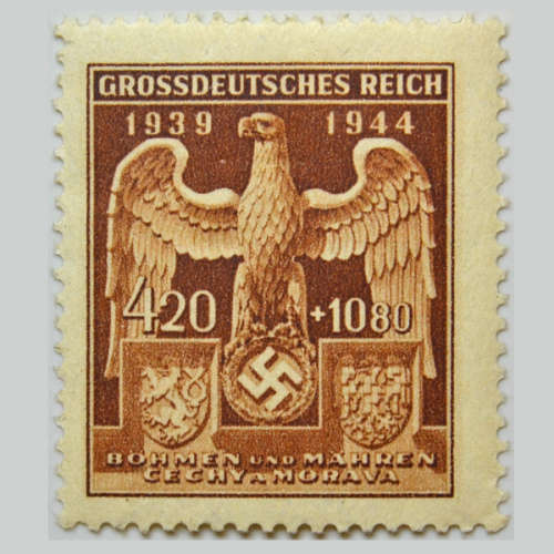 German Bohemia and Moravia - 1944 The 5th Anniversary of the Protectorate of Bohemia and Moravia