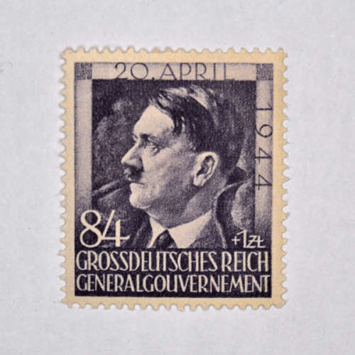 Germany General Gouvernement - 1944 The 55th Anniversary of the Birth of Adolf Hitler - 84+1Gr