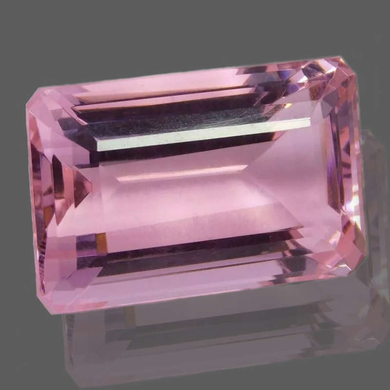 Fluorite 8.85ct Pink Octagon , Gemstone