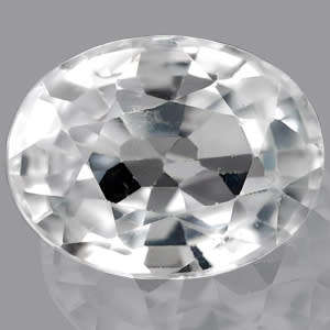 Goshenite (Beryl) 1.80ct Clear Oval, Gemstone