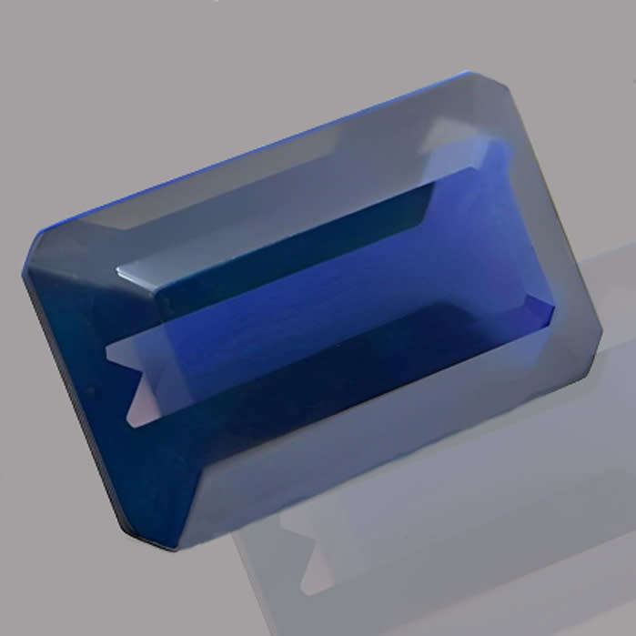 Iolite 1.05ct Blue Violet Octagon, Gemstone