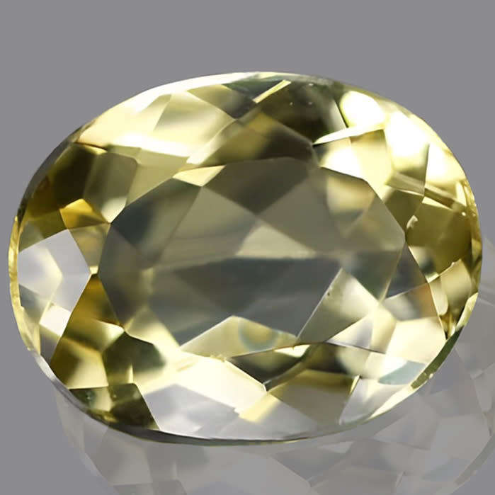 Scapolite 2.40ct Champagne Oval, Gemstone