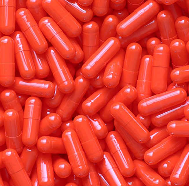 5000 x Empty Gelatin Capsules Size 00 Reddish Orange ( Please Confirm Stock )