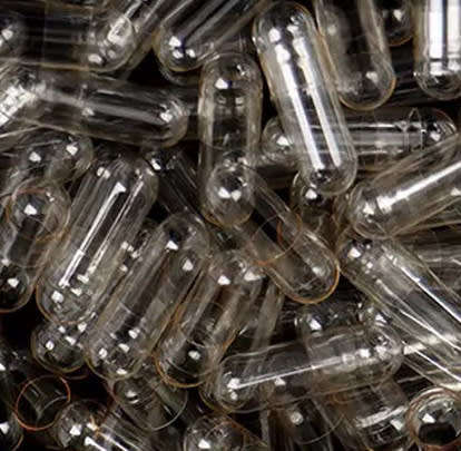 1000 x Empty Gelatin Capsules Size 4 Clear ( Please Confirm Stock )