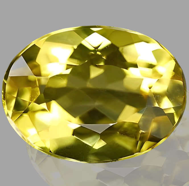 Golden Beryl 1.19ct Yellow Oval, Gemstone