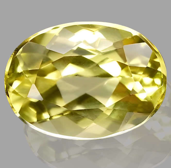 Golden Beryl 1.29ct Yellow Oval, Gemstone