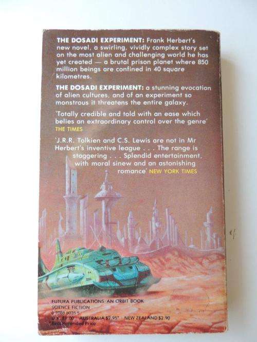 The Dosadi Experiment - by Frank Herbert (Paperback)