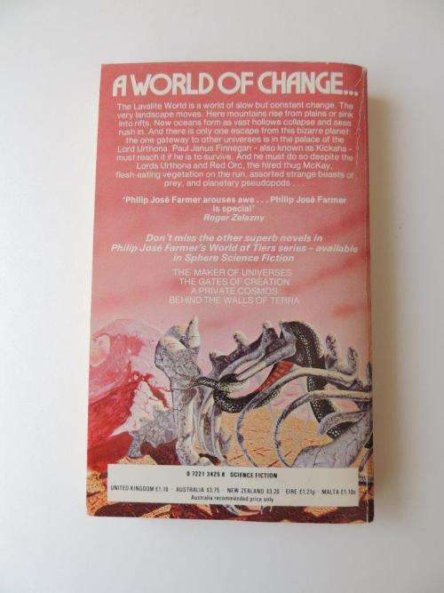 The Lavalite World - by Philip Jose Farmer (Paperback)