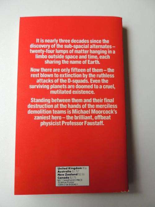 The Rituals of Infinity - by Michael Moorcock (Paperback)