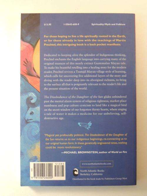 The Disobedience of the Daughter of the Sun - by Martin Prechtel