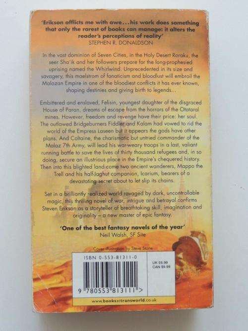 Deadhouse Gates - by Steven Erikson