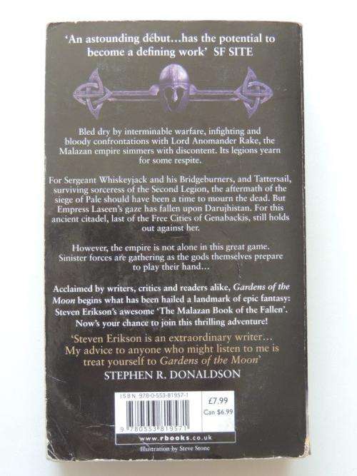 Gardens of the Moon - by Steven Erikson