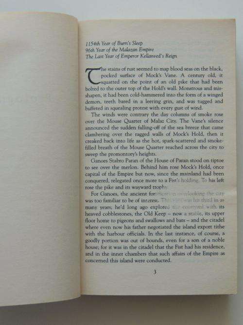 Gardens of the Moon - by Steven Erikson
