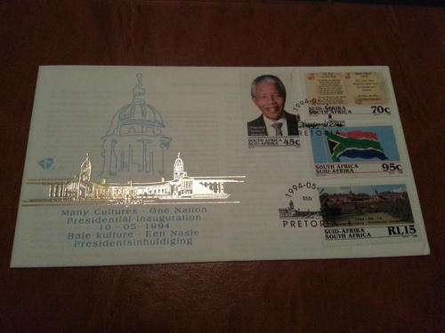 1994 Presidential Inauguration Nelson Mandela