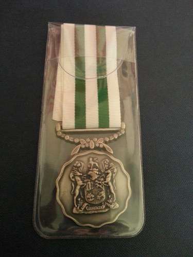 SADF 20 Years Service medal (Marked Silver)