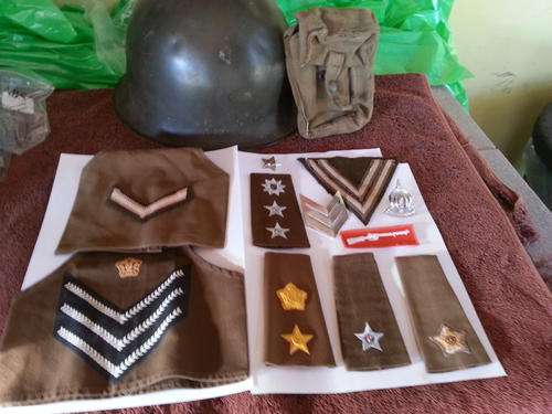 SADF Army Insignia and Staaldak Lot