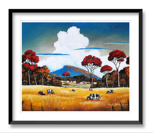The Field- AN ORIGINAL NICKY VAN RENSBURG PAINTING 600 x 450 MM (Value R 5280)