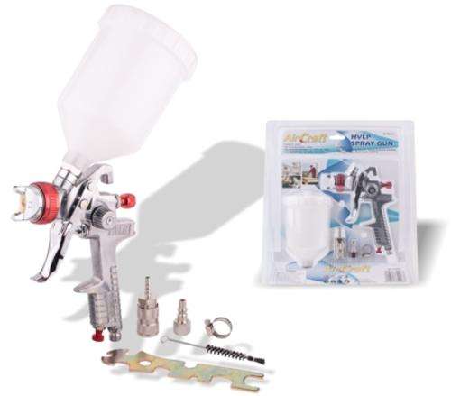 Spray Gun HVLP 1.4mm Nozzle With Female Connector & Universal Coupler