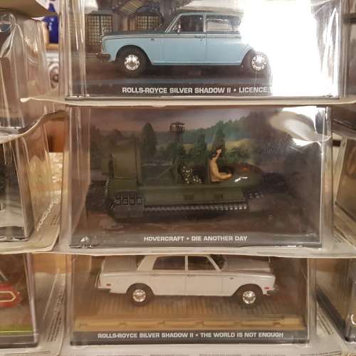 James Bond Collection lot of 15 different cars from the James Bond movies