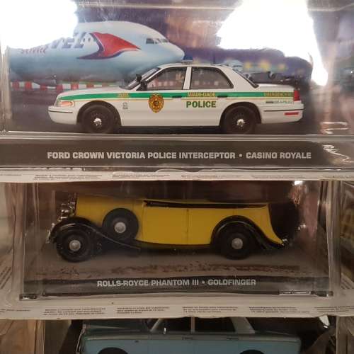 James Bond Collection lot of 15 different cars from the James Bond movies