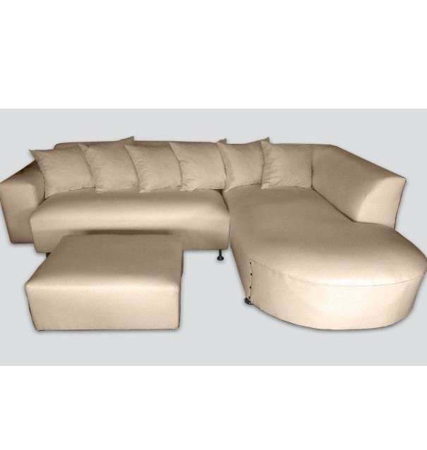 L-Shape Suede Lounge Suite (Free delivery Gauteng)