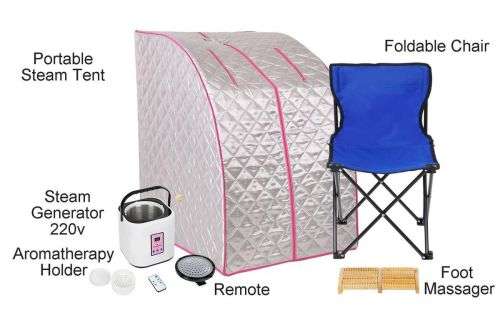 Portable Steam Sauna + Ozone Generator