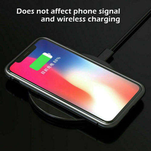 360° Magnetic Metal Case Front+Back Glass Cover For Iphone 11/11 Pro/12/12 Pro/12 Mini/12 Pro Max