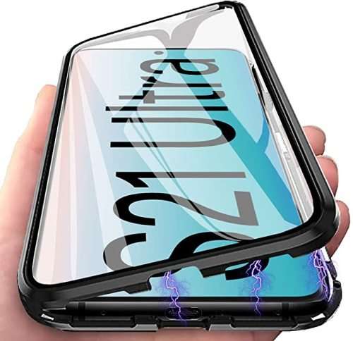 360°Magnetic Metal Case Front+Back Glass Cover For Samsung S8/S8 Plus/S9/S9 Plus/S10/S10 Plus/S10 E