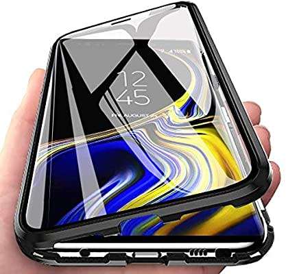 360° Magnetic Case Front+Back Glass Samsung Note 8/Note9/Note 10/Note 10 Plus/Note 20/Note 20 Ultra