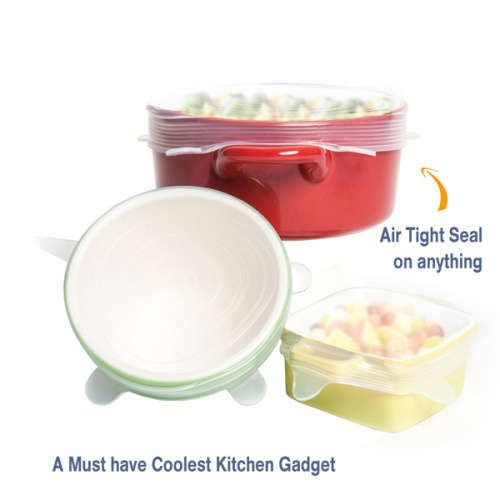 Super Stretch Silicone Lids 6 Pack