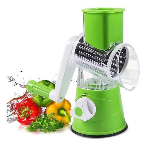 Tabletop Drum Grater Vegetable Chopper Mandoline Slicer Mutlifucntional Shredder