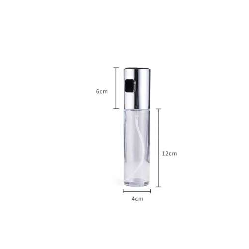 Portable Durable Kitchen Tool Push-type Oil and Sauce Bottle Barbecue Spray Bottle Glass