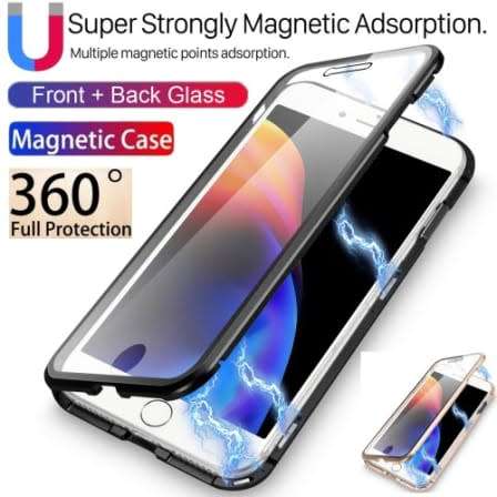 360°Magnetic Metal Case For Samsung Note 9/Note 10/Note 10 Lite/Note 10 Plus/Note 20/Note 20 Ultra