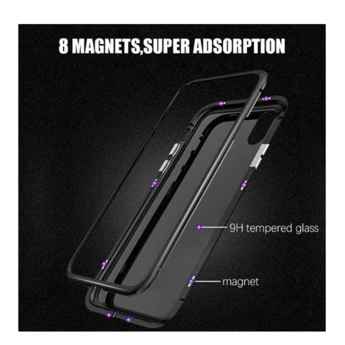 360 Degree Magnetic Tempered Glass Case for Samsung S21 Ultra