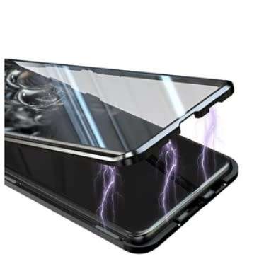 360 Degree Magnetic Protective Tempered Glass Case For Samsung Galaxy S20