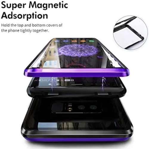 360 Degree Magnetic Tempered Glass Case for Samsung Note 20 Ultra
