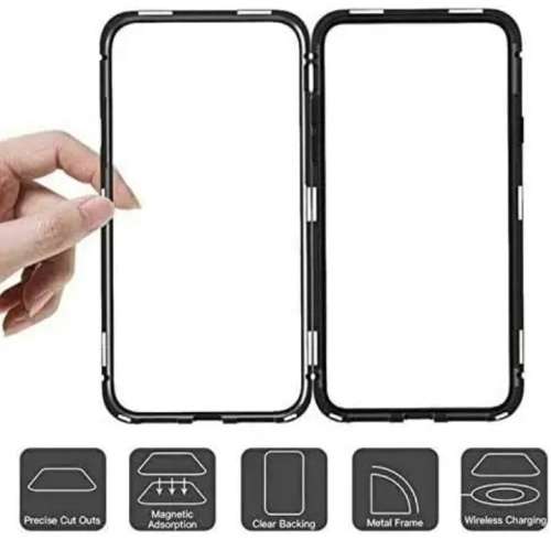 360 Degree Magnetic Tempered Glass Case for Samsung Note 20 Ultra