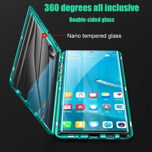 360 Degree Magnetic Tempered Glass Case for Samsung S21 Ultra
