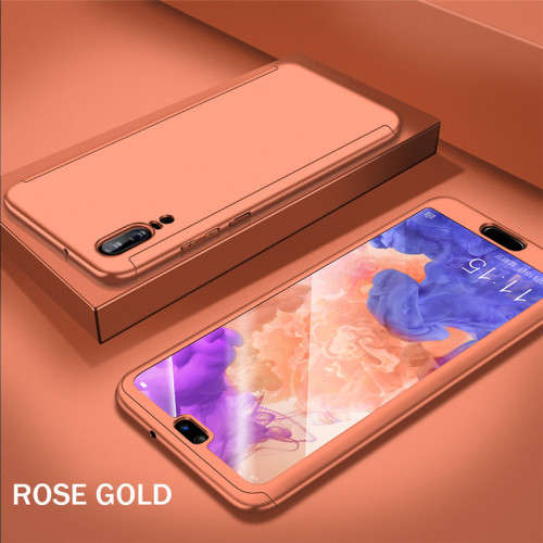 360 Degree Magnetic Tempered Glass Case for Huawei P20 Lite