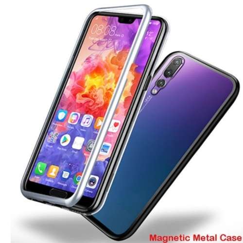 360 Degree Magnetic Tempered Glass Case for Huawei P20 Lite