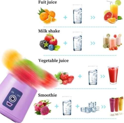Portable USB Rechargeable Electric Blender
